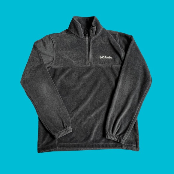 Columbia Sweaters Columbia Fleece Sweater Quarter Zip Black Men